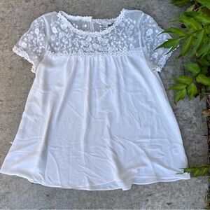 Lauren Conrad Runway Beaded Blouse